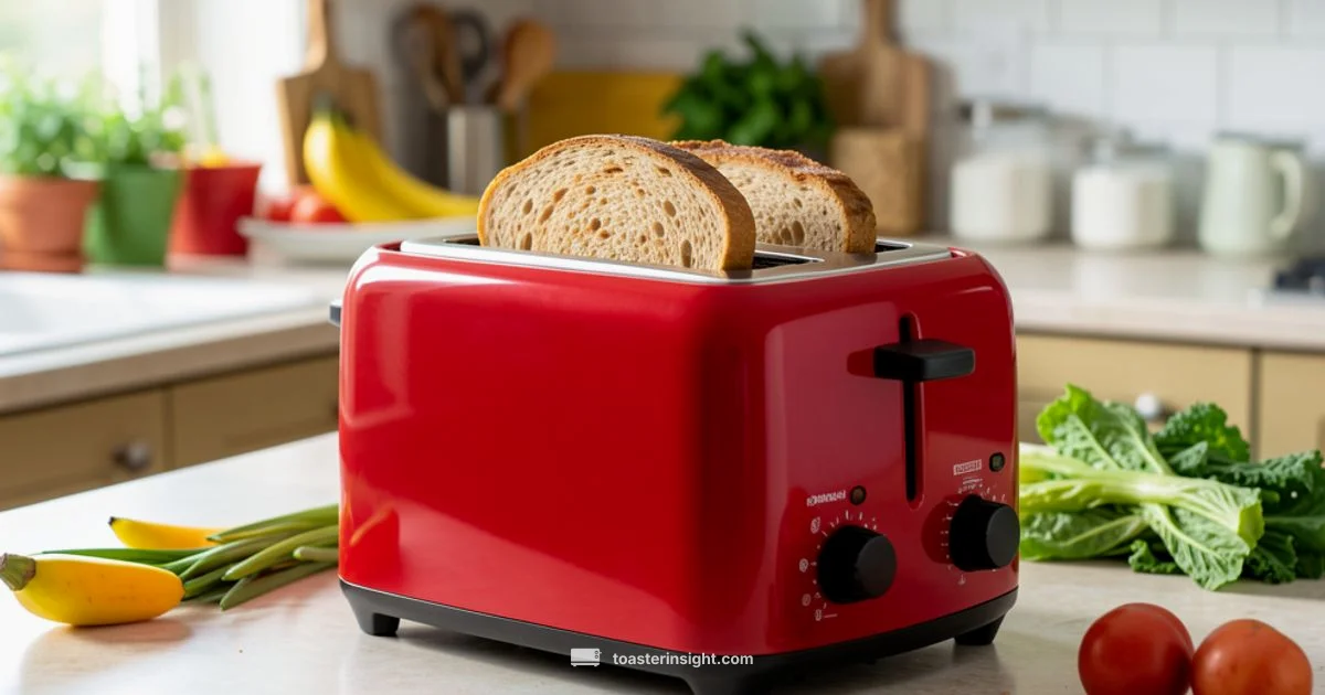 Red Two Slice Toaster - ToasterInsight