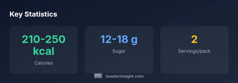 Key statistics for Blue Bell Strawberry Toaster Pastry